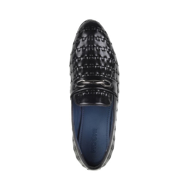 Mochi Men Black Party Moccasin (SKU: 19-581-11-42)