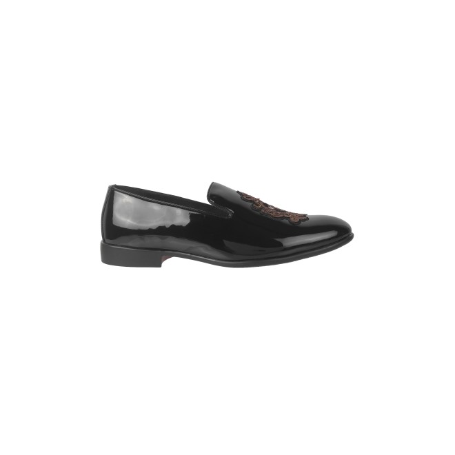 Mochi Men Black Party Moccasin (SKU: 19-586-11-45)