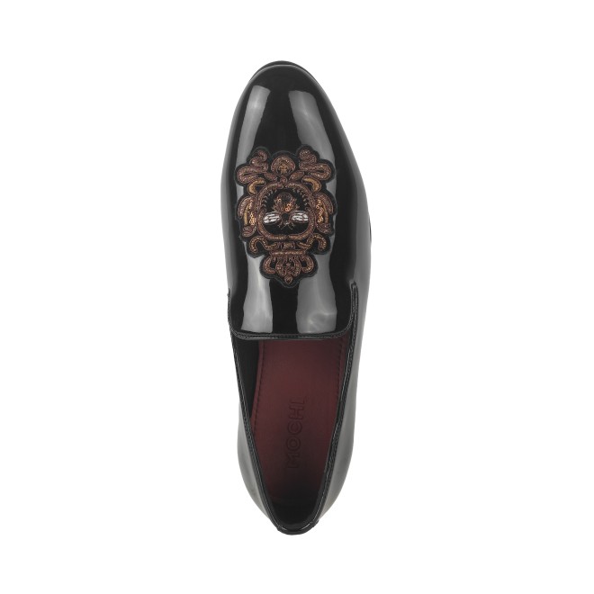 Mochi Men Black Party Moccasin (SKU: 19-586-11-45)