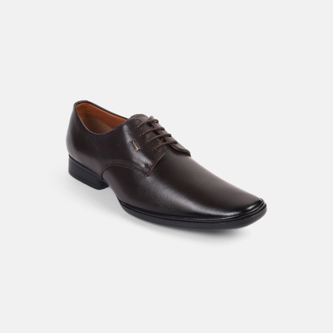 Mochi Men Brown Formal Lace Up