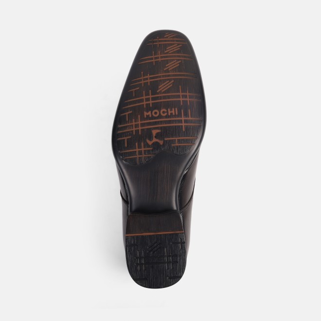 Mochi Men Brown Formal Lace Up (SKU: 19-600-12-40)