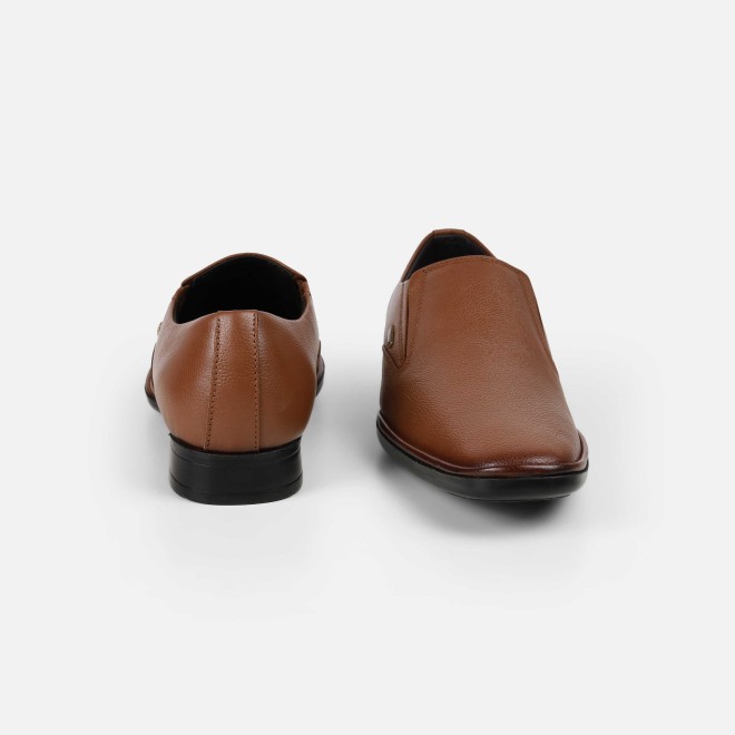 Mochi Men Tan Formal Moccasin (SKU: 19-601-23-40)
