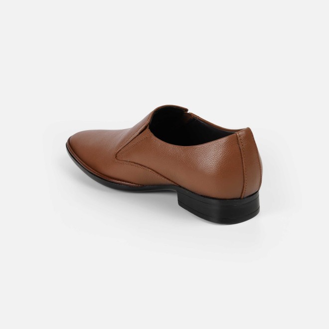 Mochi Men Tan Formal Moccasin (SKU: 19-601-23-40)