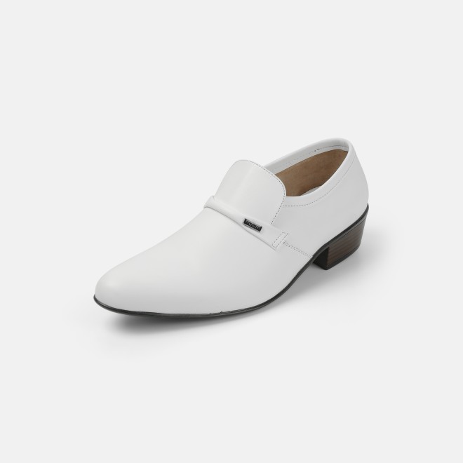 Mochi Men White Formal Moccasin (SKU: 19-6127-16-39)
