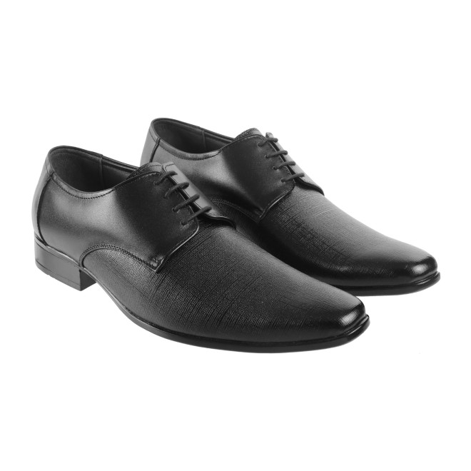 Men Black Formal Lace Up