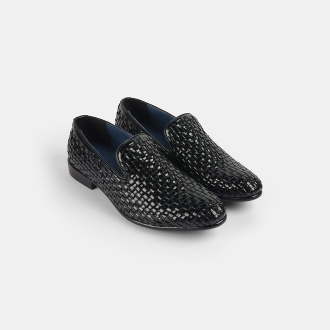 Mochi Men Black Formal Moccasin (SKU: 19-622-11-41)