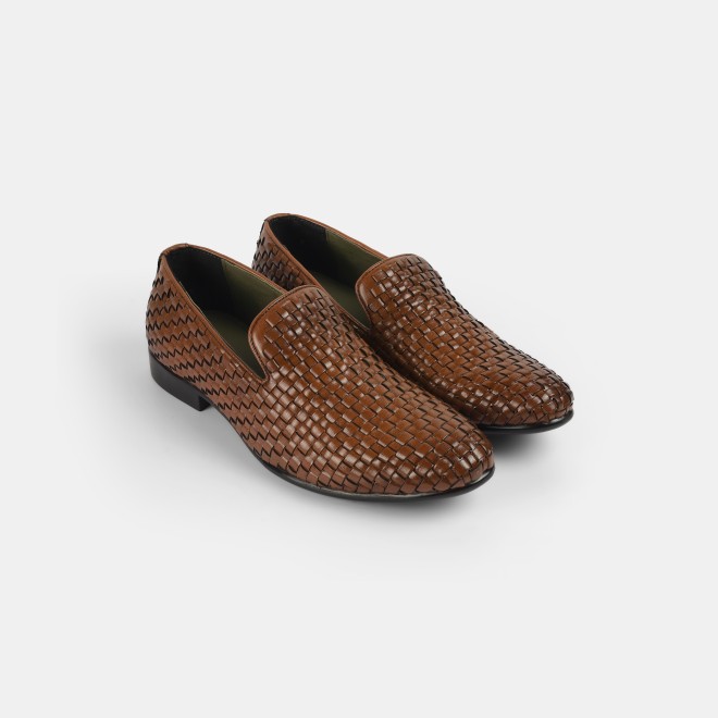 Mochi Men Tan Formal Moccasin (SKU: 19-622-23-41)