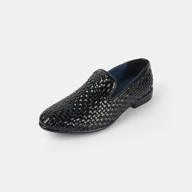 Mochi Men Black Formal Moccasin (SKU: 19-622-11-41)