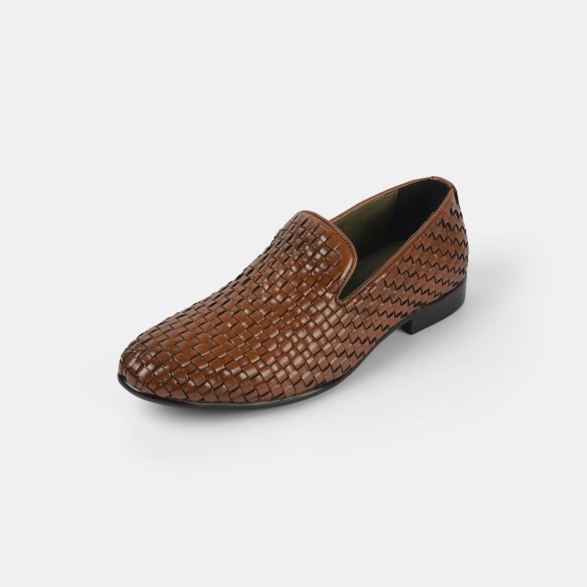 Mochi Men Tan Formal Moccasin (SKU: 19-622-23-41)