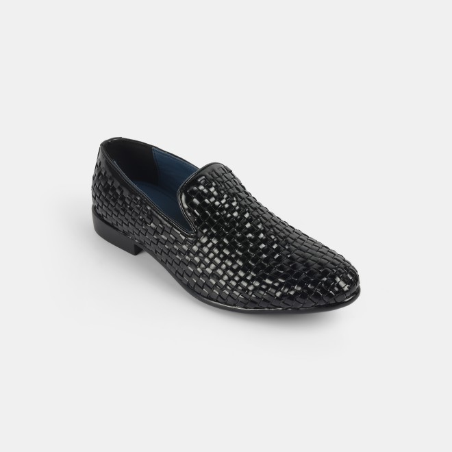 Mochi Men Black Formal Moccasin (SKU: 19-622-11-41)