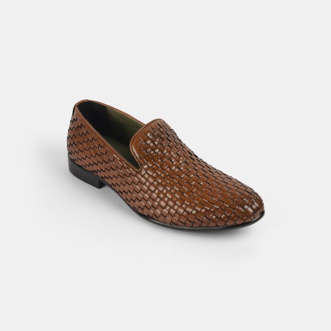 Mochi Men Tan Formal Moccasin (SKU: 19-622-23-41)