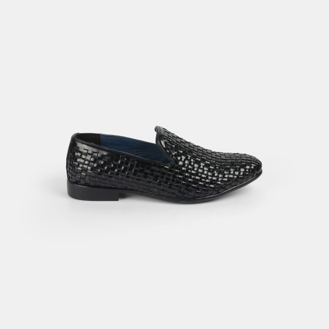 Mochi Men Black Formal Moccasin (SKU: 19-622-11-41)