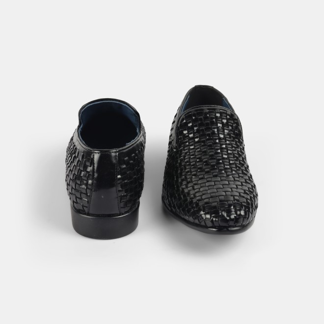 Mochi Men Black Formal Moccasin (SKU: 19-622-11-41)