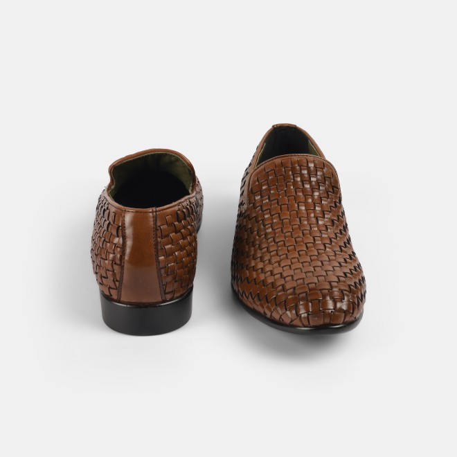 Mochi Men Tan Formal Moccasin (SKU: 19-622-23-41)