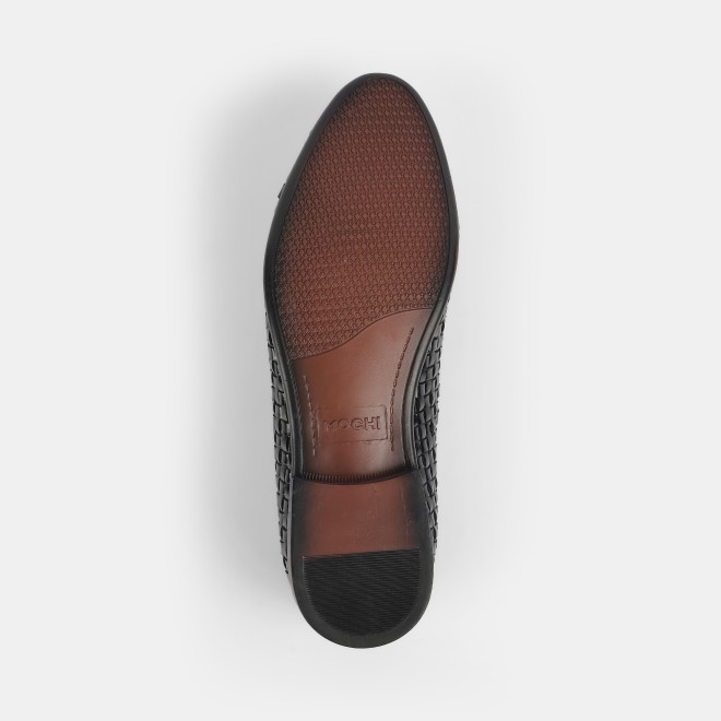 Mochi Men Black Formal Moccasin (SKU: 19-622-11-41)