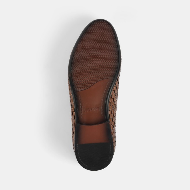 Mochi Men Tan Formal Moccasin (SKU: 19-622-23-41)