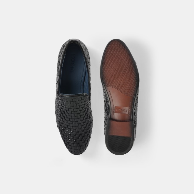 Mochi Men Black Formal Moccasin (SKU: 19-622-11-41)