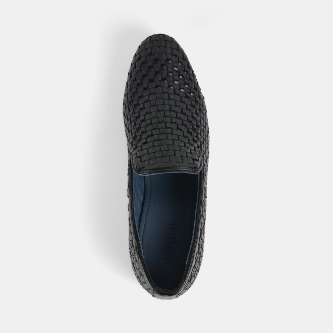 Mochi Men Black Formal Moccasin (SKU: 19-622-11-41)