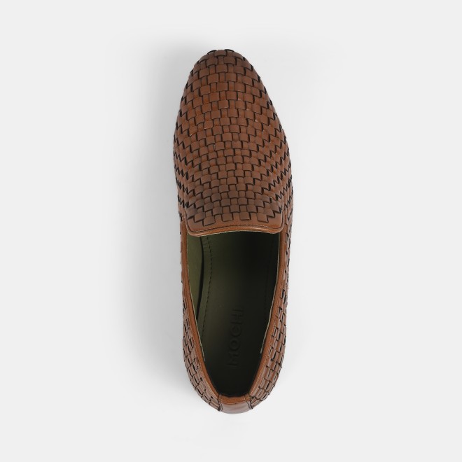 Mochi Men Tan Formal Moccasin (SKU: 19-622-23-41)