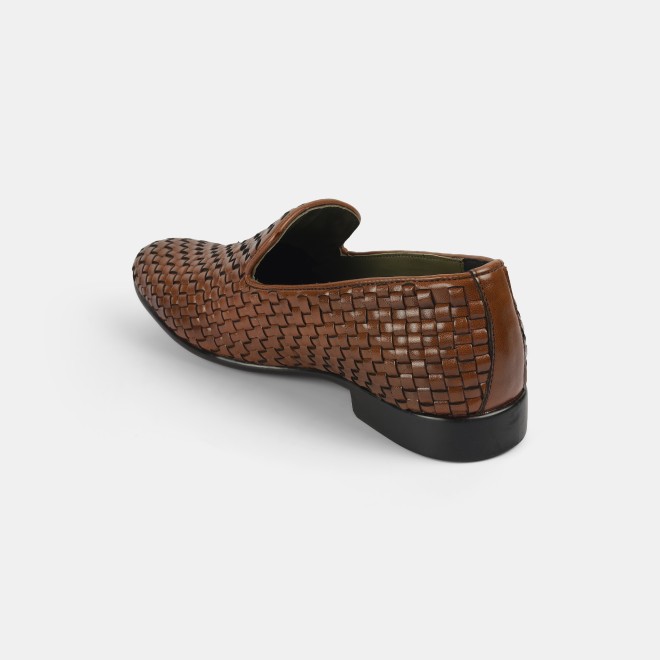 Mochi Men Tan Formal Moccasin (SKU: 19-622-23-41)