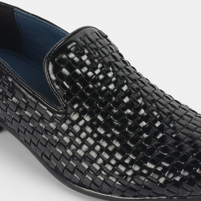 Mochi Men Black Formal Moccasin (SKU: 19-622-11-41)