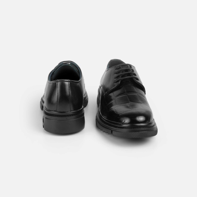 Mochi Men Black Formal Lace Ups (SKU: 19-625-11-41)