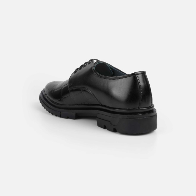 Mochi Men Black Formal Lace Ups (SKU: 19-625-11-41)