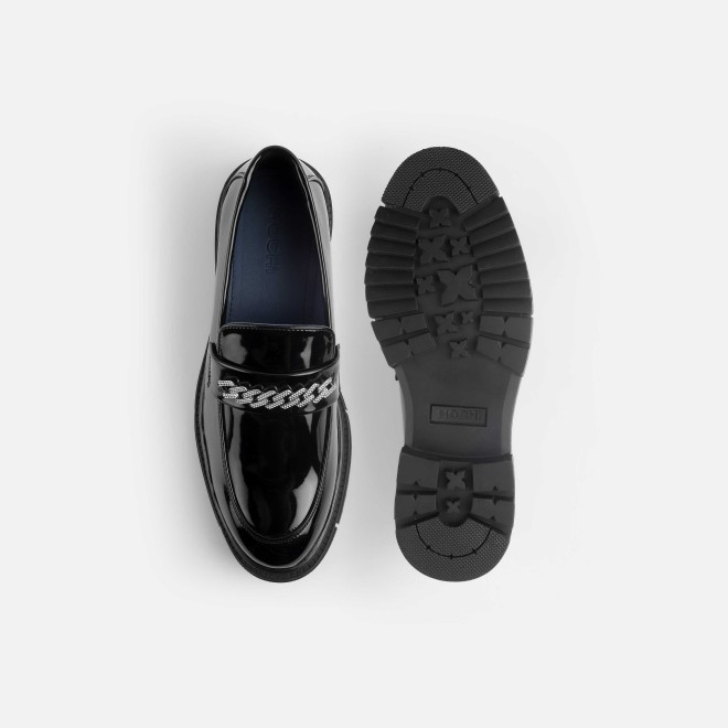 Mochi Men Black Party Moccasin (SKU: 19-627-11-40) Mochi Men Black Party Moccasin (SKU: 19-627-11-40)
