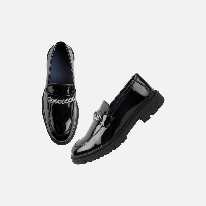 Mochi Men Black Party Moccasin (SKU: 19-627-11-40) Mochi Men Black Party Moccasin (SKU: 19-627-11-40)