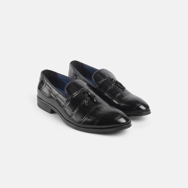 Mochi Men Black Party Moccasin (SKU: 19-628-11-41)