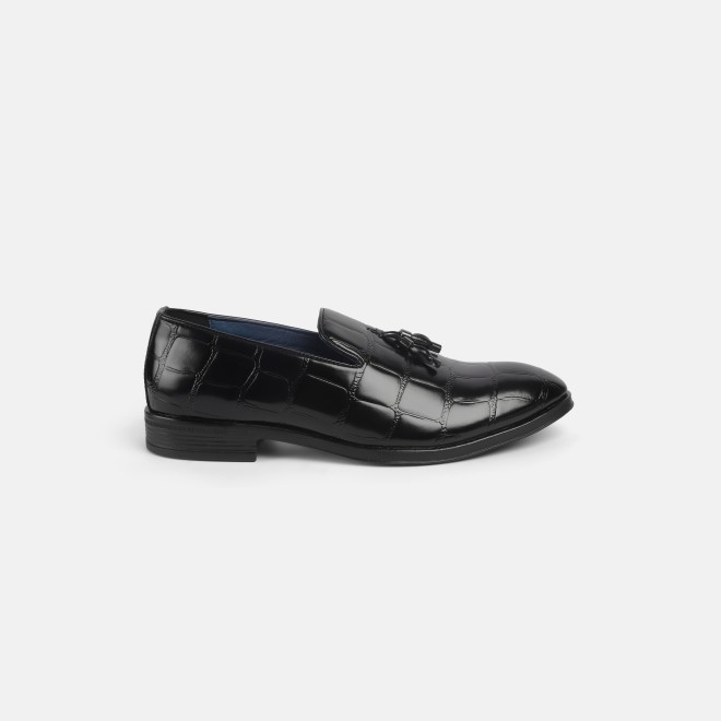 Mochi Men Black Party Moccasin (SKU: 19-628-11-41)