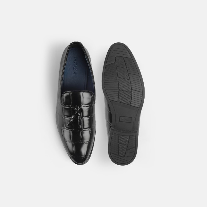 Mochi Men Black Party Moccasin (SKU: 19-628-11-41)