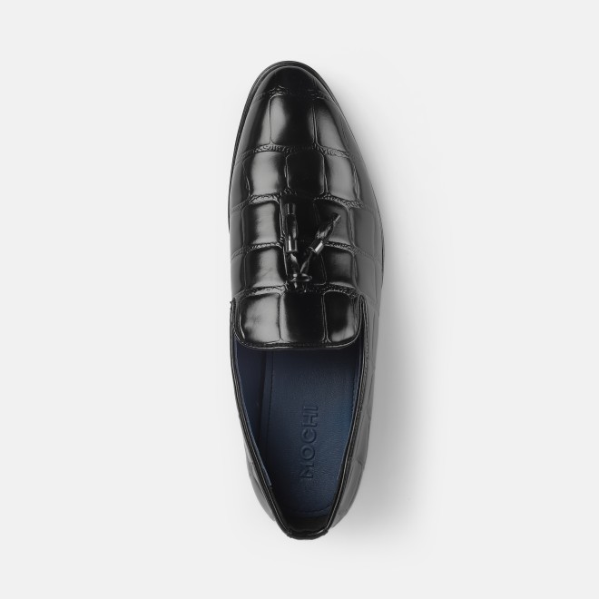 Mochi Men Black Party Moccasin (SKU: 19-628-11-41)