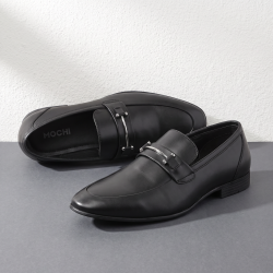 Men Black Formal Moccasin