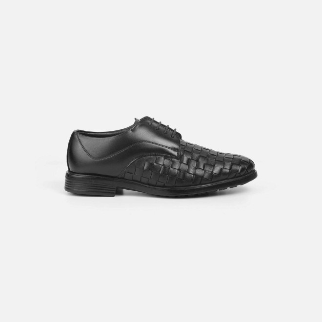 Mochi Men Black Formal Lace Ups (SKU: 19-634-11-40)