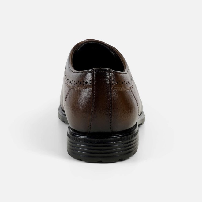 Mochi Men Brown Formal Lace Ups (SKU: 19-635-12-40)