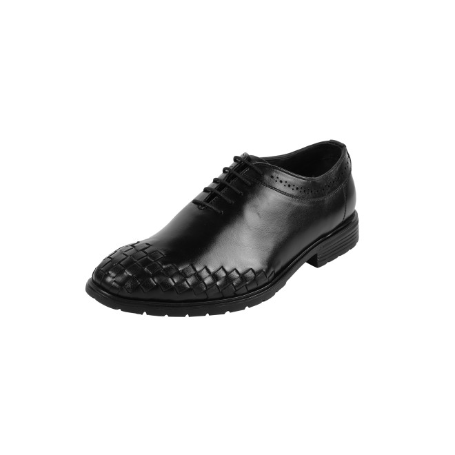 Mochi Men Black Formal Lace Ups (SKU: 19-635-11-40)
