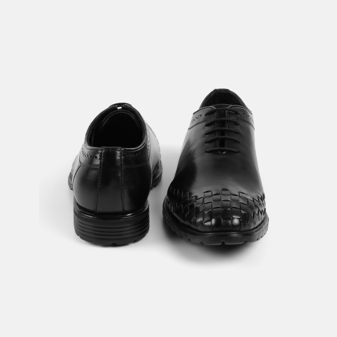 Mochi Men Black Formal Lace Ups (SKU: 19-635-11-40)