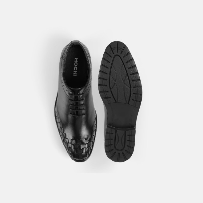 Mochi Men Black Formal Lace Ups (SKU: 19-635-11-40)