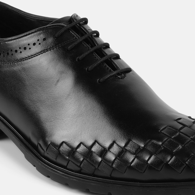 Mochi Men Black Formal Lace Ups (SKU: 19-635-11-40)
