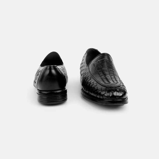 Mochi Men Black Party Moccasin (SKU: 19-636-11-43) Mochi Men Black Party Moccasin (SKU: 19-636-11-43)