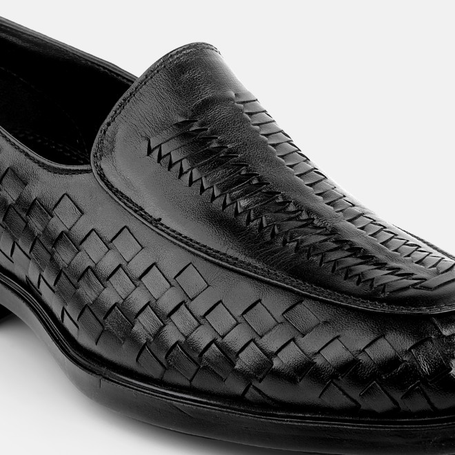 Mochi Men Black Party Moccasin (SKU: 19-636-11-43) Mochi Men Black Party Moccasin (SKU: 19-636-11-43)