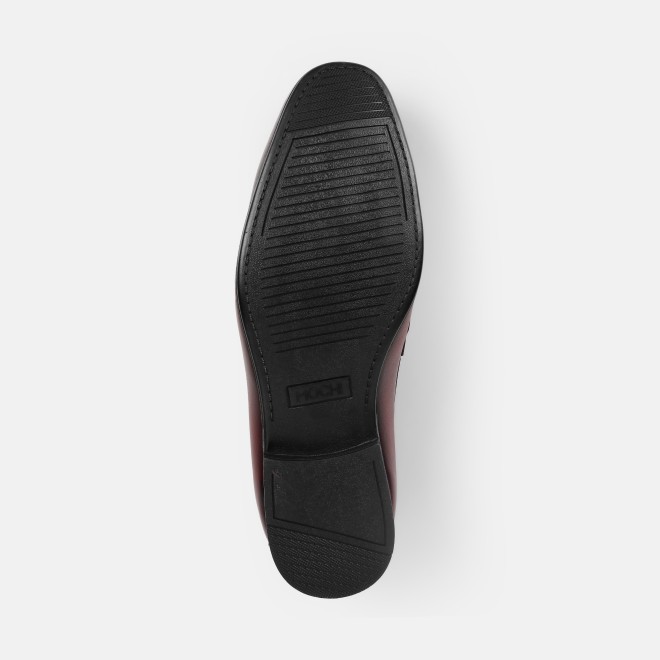 Mochi Men Maroon Formal Moccasin (SKU: 19-637-44-40)