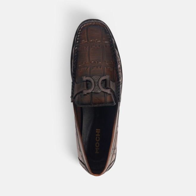 Mochi Men Brown Casual Loafers (SKU: 19-638-12-40)