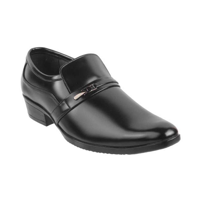 Mochi Men Black Formal Moccasin (SKU: 19-6388-11-41)