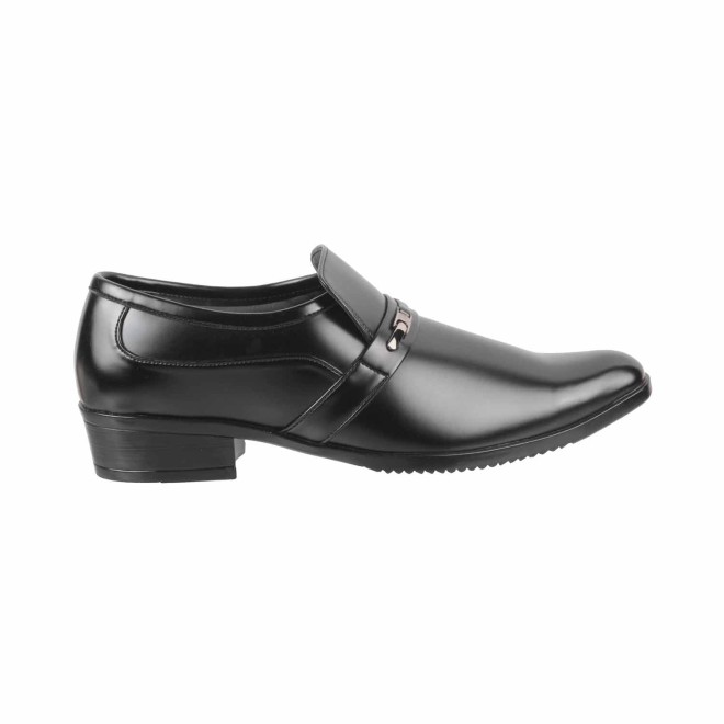 Mochi Men Black Formal Moccasin (SKU: 19-6388-11-41)
