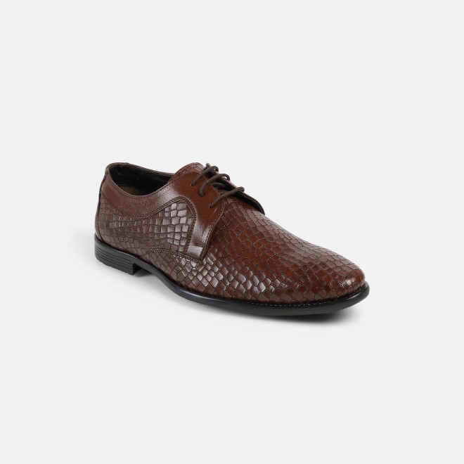 Mochi Men Maroon Formal Lace Ups (SKU: 19-639-44-41)