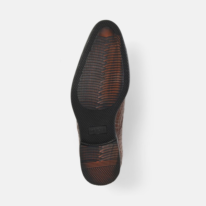 Mochi Men Maroon Formal Lace Ups (SKU: 19-639-44-41)