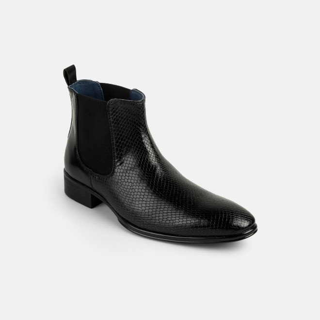 Mochi Men Black Party Boots (SKU: 19-643-11-40)