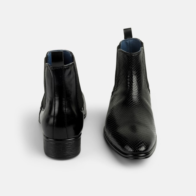 Mochi Men Black Party Boots (SKU: 19-643-11-40)